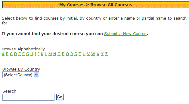 Browse All Courses